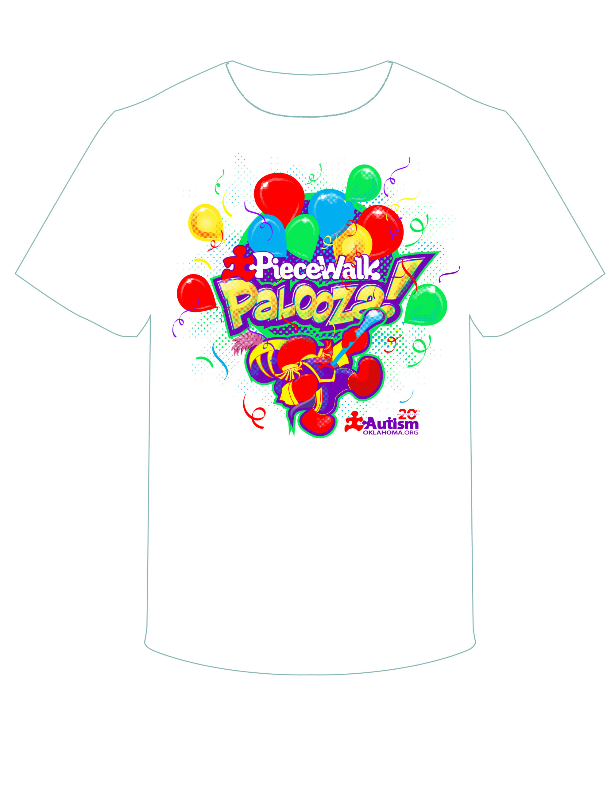 PW22 Walk Shirt on T-ShirtLG